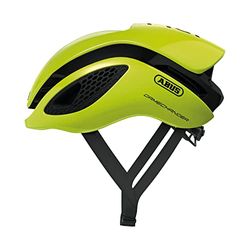 ABUS GameChanger Casco ciclismo - Casco da bici aerodinamico con ventilazione idonea per uomo e donna - Giallo, Taglia L