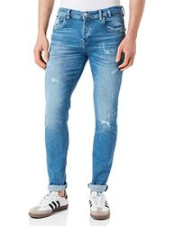 LTB Jeans Servando X D-jeans för män, Safe Ash Wash 53636, 31W x 36L