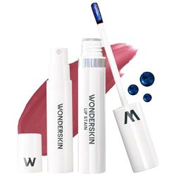 Wonderskin Wonder Blading Lip Stain Peel Off And Reveal Kit - Tinta Per Labbra Rosa Impermeabile, A Lunga Durata, Kit Per Macchie Di Trucco Naturale A Prova Di Trasferimento (Charming)
