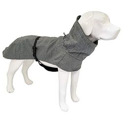 Croci Hiking Everest Grey, waterdicht, voor honden, gevoerd, wintermantel, thermovoering, maat 30 cm - 182 g