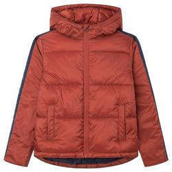 Hackett London Logo Tape Fz Hoody Jas voor jongens, Rood (Terracotta), 2 jaar