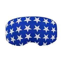 Coolcasc COOLMASC WITTE STERREN OP BLAUW Brillenkoker