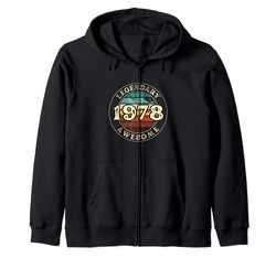 Vintage 1978 per gli uomini idea regalo 45° compleanno 45 anni Felpa con Cappuccio