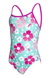 Zoggs Petal Magic Yaroomba Floral Maillot Une pièce Enfant, Multicolore, 1 an