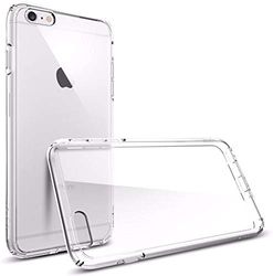 CL RECAMBI CASA Omslag iPhone 6, 6G, 6S Transparent Stötsäker fodral Kompatibel Silikon Vätska Anti Rep Silikon Ultra Tunn Skyddande Omslag iPhone 6, 6G, 6S Transparent