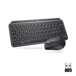 Logitech MX Keys Mini Combo for Business, compatto, tastiera e mouse senza fili, tecnologia Logi Bolt, Bluetooth, certificato Windows/Mac/Chrome/Linux - Grigio