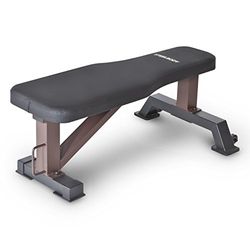 SteelBody Unisex - Volwassen STB-10101 halterbank - bruin/zwart