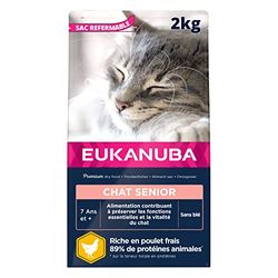 Eukanuba Chat Senior Condition Optimale Toutes Races Poulet 2kg