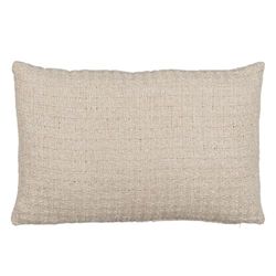 BigBuy Home Kussen katoen linnen grijs 40 x 60 cm