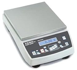 Balanza de precisión [Kern CKE 2000 – 2] selbsterklärende BOSCHE con precisión de laboratorio, rango de pesaje [Max]: 2 kg, Lectura [D]: 0,01 g, reproducibilidad: 0,01 g, linealidad: 0,03 g, kleinstes notebook Peso [Contar] g/pieza: 0,01 g, placa de pesaje: BXT 150 x 170 mm (Acero Inoxidable)