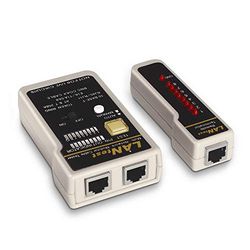 AISENS TESTER para cabo RJ11 RJ12 RJ45 COAXIAL indicador LED para conexões e falhas A142-0314