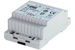 URMET - Transformador 12 V 18 VA para instalações interfónicas tradicionais 9000/230, cinzento