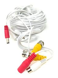 TEMPO DI SALDI Cavo da 20 Metri per Telecamere Audio Video AHD 1080p, RCA, BNC e Alimentazione
