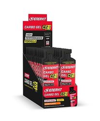 Enervit, Enervit Carbo Gel C2:1PRO Orange, Envase de 60ml, Gel con Maltodextrina y Fructosa en Proporción 2:1, con 40g de Carbohidratos por 60ml, Sin Gluten, Sabor Naranja