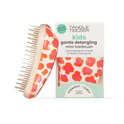 Tangle Teezer |The Original Mini Detangling Hairbrush | Palm Size Perfect for Kids & Travelling | Ideal for Wet & Dry Hair |Reduces Flyaways | Orange Safari