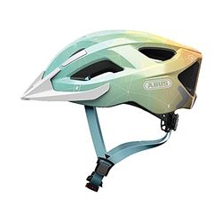 ABUS Aduro 2.0 Casco da città - Casco da bici a tutto tondo in design sportivo - Adatto al traffico cittadino - Per uomini e donne - Blu, Taglia M