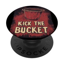 Bonito disfraz de Kick the Bucket para hombre y mujer PopSockets PopGrip Adhesivo