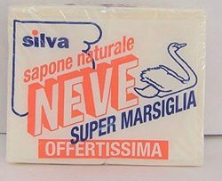 NEVE SAPONE DI MARSIGLIA NATURALE 2 PEZZI X 250 GR