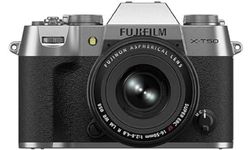 Fujifilm X-T50 Fotocamera Digitale Mirrorless 40MP KIT XF16-50mmF2.8-4.8, Sendore X-Trans CMOS 5 HR, IBIS, Filmati 6.2K 30p, Mirino EVF, Schermo LCD 3" tiltabile, Argento
