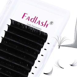 Extension Ciglia 0.05mm D Curl Lunghezza 13mm*12 2D 3D 5D 10D 20D FADLASH Extension Ciglia Professionali Easy Fan Extension Ciglia Volume(0.05-d-13)