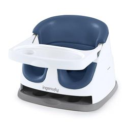 Ingenuity, Rehausseur de Chaise 2en1 pour Bébé et Enfants, Siège Evolutif, Harnais de Sécurité à 3 Points, Plateau Amovible, sons BPA, Portable et Facile à Nettoyer, Night Sky, 6-36 Mois