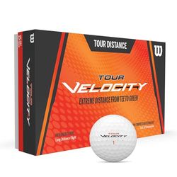 Wilson TOUR VELOCITY DISTANCE 15-BALL WH