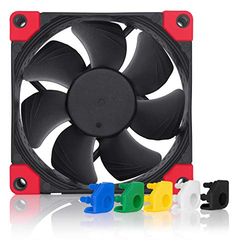 Noctua NF-A8 PWM chromax.black.swap, Ventilateur Silencieux Haut de Gamme, 4 Broches (80 mm, Noir)