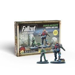 Fallout Wasteland Warfare - Super Mutants Tabitha and Raul