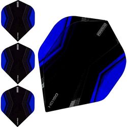 ABC Darts Mixte - Adulte Pentathlon HD150 Xwing Dart Flights Bleu Classique