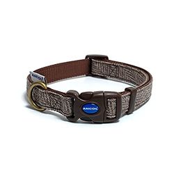 Ancol Country Visgraat Verstelbare kraag 30-50 cm, Bruin