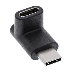 InLine 35807 USB 3.1 adapter, USB type-C stekker naar C-aansluiting, boven/onder hoek (Gen.2)