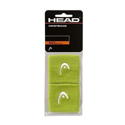 HEAD Uniseks volwassenen 2,5 zweetband, limoen, eenheidsmaat