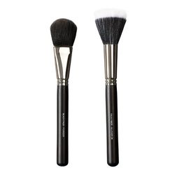 VEGAN LOVE Black Faux Pinceaux pour les Yeux Powder et Allover