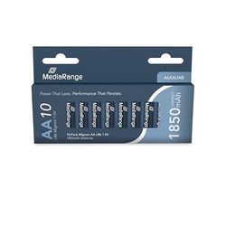 MediaRange Baterias Mignon (10) 1,5 V MRBAT105 LR06 Alkaline AA