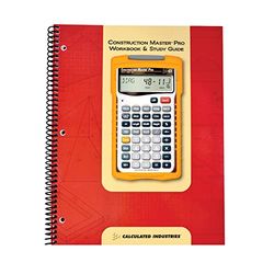 Calculated Industries 2140 Construction Master Pro Werkboek en studiegids | 4 Uitgebreide Secties | Site Development | Voeten, Platen, muren | Lijsten | Afwerking |Praktijkproblemen, antwoorden