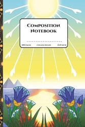 Composition Notebook: Ancient Egyptian Style College Ruled Line Journal for History Note Takers and Dream Journaling