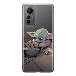 ERT GROUP mobiltelefonfodral för Xiaomi 12 LITE originalt och officiellt licensierat Star Wars mönster Baby Yoda 027 optimalt anpassad till formen på mobiltelefonen, gedeeltelijk transparant