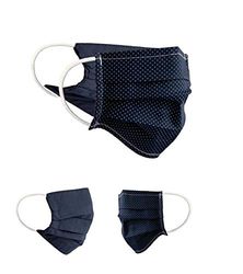 BaF Community-maskers Set van 2 stuks Unisex geïmproviseerd masker Omkeerbaar mondbeschermingsmasker Mond- en neusbescherming Omkeerbaar masker met motief katoen BCI Wasbaar