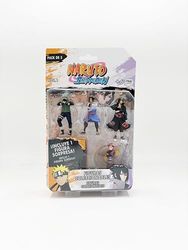 Bizak Naruto Pack de 5 Figuras en Blister, 7 cm, Incluye 1 Figura Oculta Exclusiva, +6 años, (64111240-1)