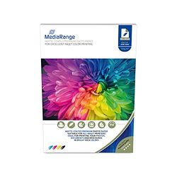 MediaRange Carta fotografica, Opaca A4 (210 x 297 mm), 130 g/m², 5760 dpi, 100 Fogli