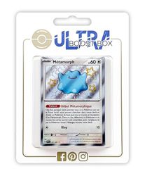 Métamorph 201/091 Chromatique Secrète - Ultraboost X Écarlate et Violet 4.5 - Destinées de Paldea Coffret de 10 Cartes Pokémon Françaises