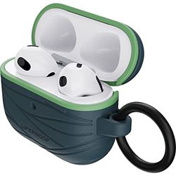 Otterbox Custodia LifeProof per AirPods 3ª gen 2021, antishock, graffi e cadute, protezione sottile per Apple AirPods con moschettone, progettata in modo sostenibile, Grigio