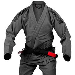 Venum Bjj Gi Contender Evo Bjj Gi, mörkgrå, A3.5, VENUM-03738-052-A3.5