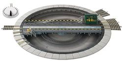 Fleischmann Plaque tournante avec entraînement électrique | pour système AC märklin | voie H0 665201
