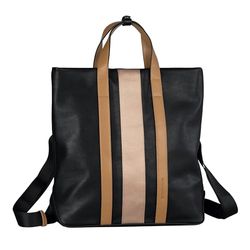 TOM TAILOR Women Fashion Backpack, Black, Large