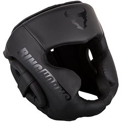 Ringhorns Charger Capacetes de boxe, unissexo para adulto, preto/preto, tamanho único