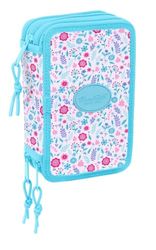 Safta Blackfit8 Cool Schooletui met 37 nuttige gebruiksvoorwerpen, etui voor kinderen, ideaal voor kinderen van 5 tot 14 jaar, comfortabel en veelzijdig, kwaliteit en duurzaamheid, 12,5 x 5,5 x 19,5