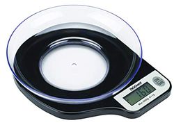 Digiquest Digitale keukenweegschaal 5 kg met 1 gram schaal - BLC5DIG, zilver