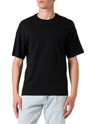 Sisley T-shirt för män (2-pack), Svart 100, XXL