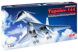 ICM 14401-1/144 Tu-144. Soviet Supersonic Passenger Aircraft